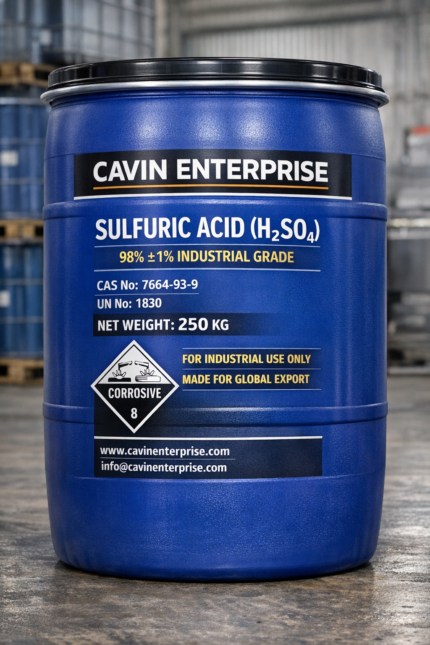 Sulfuric Acid (H₂SO₄)
